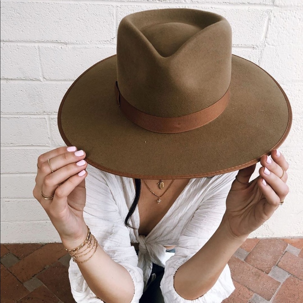 Lack Of Color Teak Rancher Hat